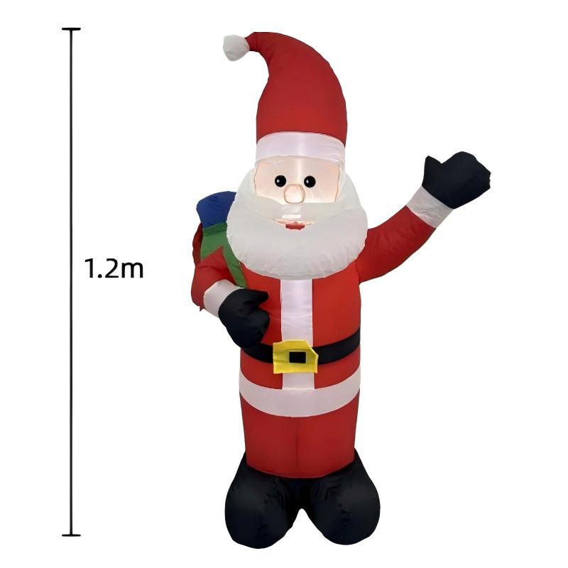 Christmas inflatable gifts, Santa Claus LED lights, decorative ornaments, Santa Claus inflatable models | FREE SHIPPING