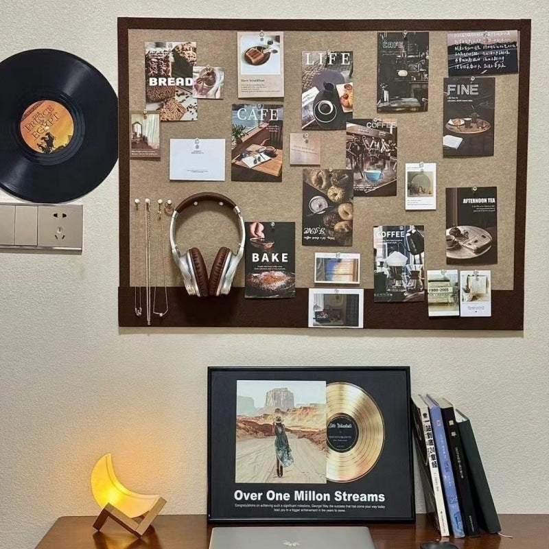 📌 Felt Wall Photo Board – No-Drill Dorm Room Organizer & Decor | FREE SHIPPING