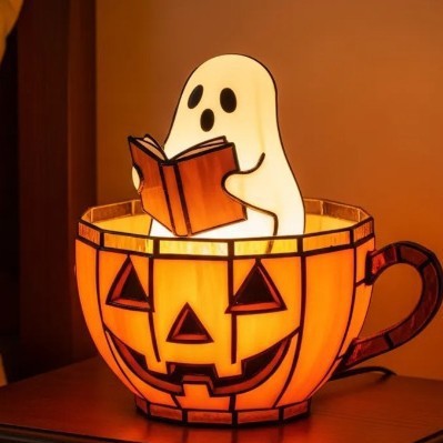 👻 Ghost Bubble Bath Lamp – Spooky Halloween Night Light | 57% OFF, FREE SHIPPING