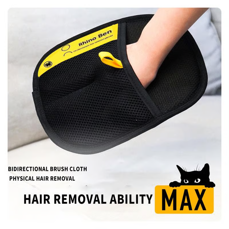 Pet Hair Remover Electrostatic Gloves – Dual-Use Grooming & Lint Cleaning Tool