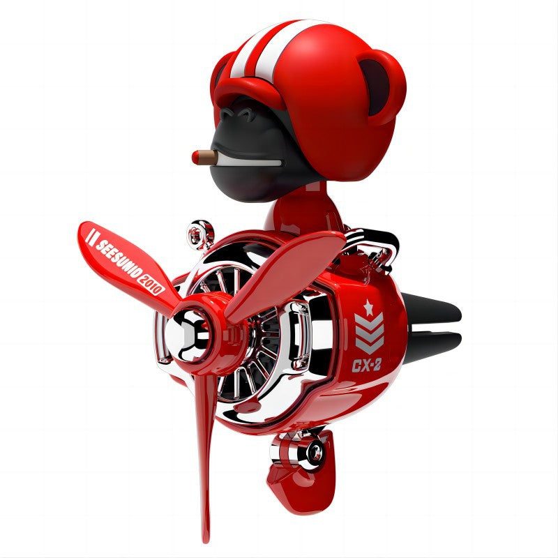 ✈️ Bear Pilot Car Freshener – Cute Teddy Air Vent Clip | 33% OFF, FREE SHIPPING