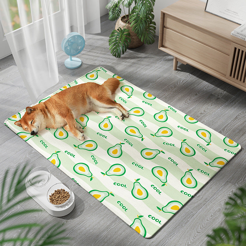 Pet Cooling Mat – Gel Ice Pad with Waterproof & Scratch-Resistant Cover