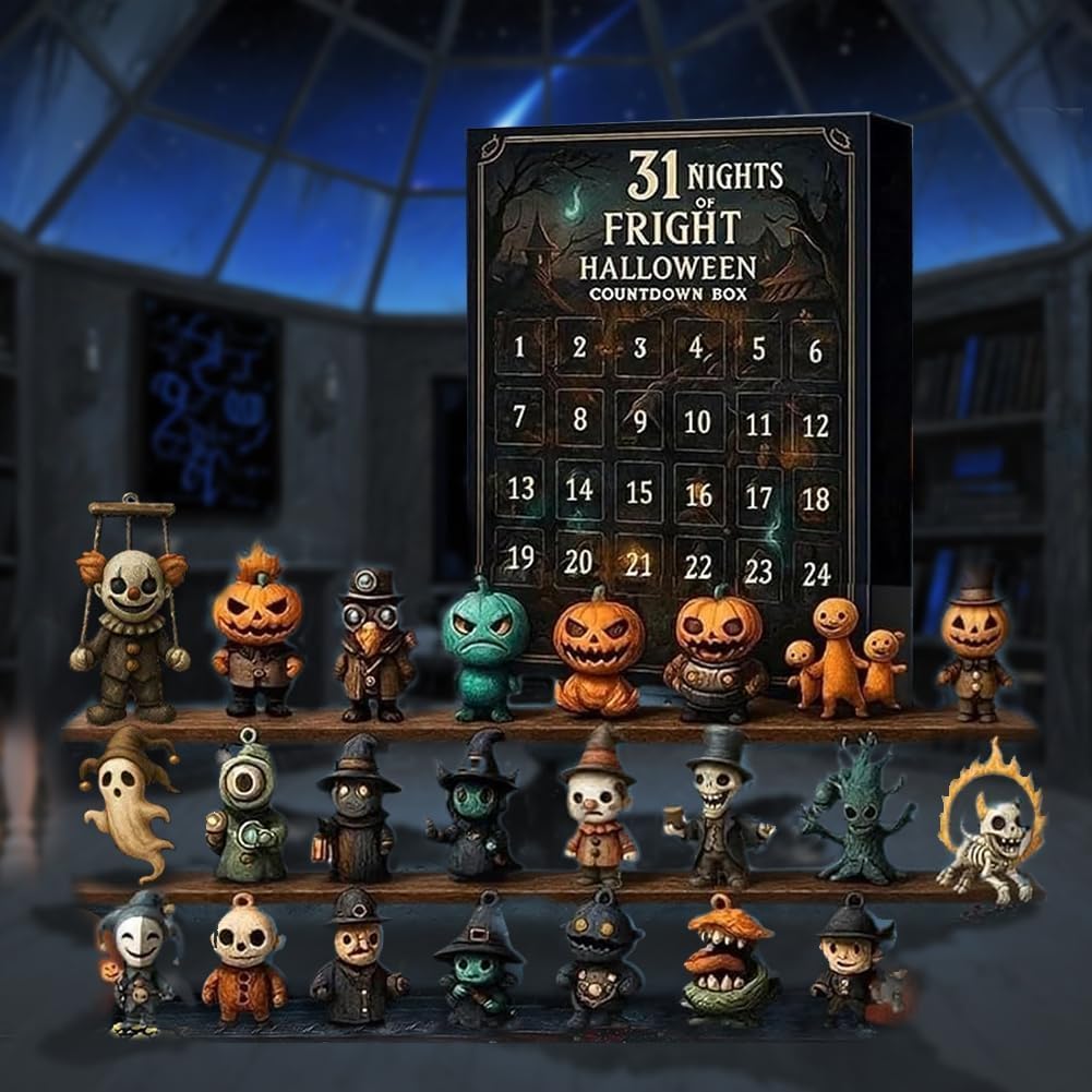 🎃 31 Nights of Fright – Halloween Countdown Box (2025 Edition) | 57% OFF, FREE SHIPPING