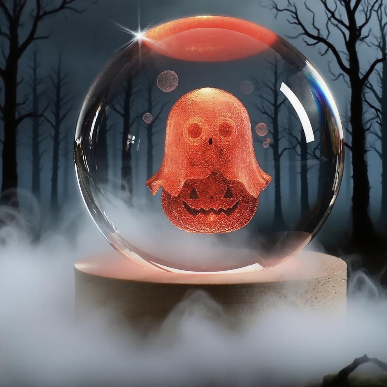 👻 Halloween Ghost Crystal Night Light – Spooky & Cute Decor | 50% OFF, FREE SHIPPING, BUY MORE SAVE MORE