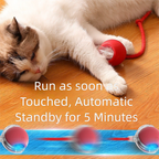 Rolling Smart Pet Ball – Interactive Fun for Cats & Dogs with 3 Play Modes