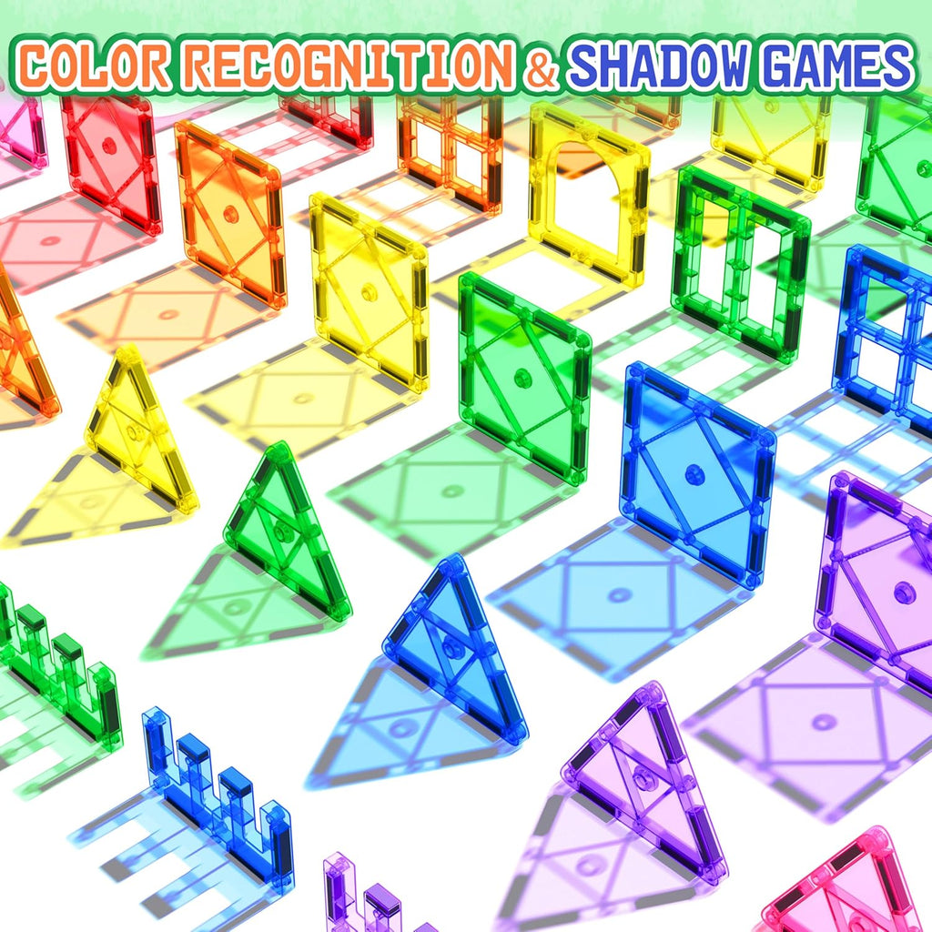 40PCS Magnetic Building Tiles – Spark Creativity & Learning Through Play | 40% OFF, $40 Savings, TODAY ONLY