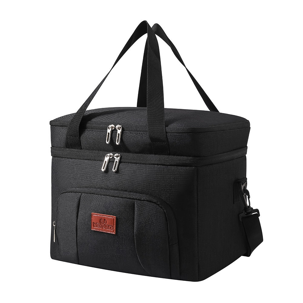25L Insulated Lunch Cooler Bag with Shoulder Strap - Reusable Leak-Proof Tote for Camping & Travel | 40% OFF, FREE SHIPPING