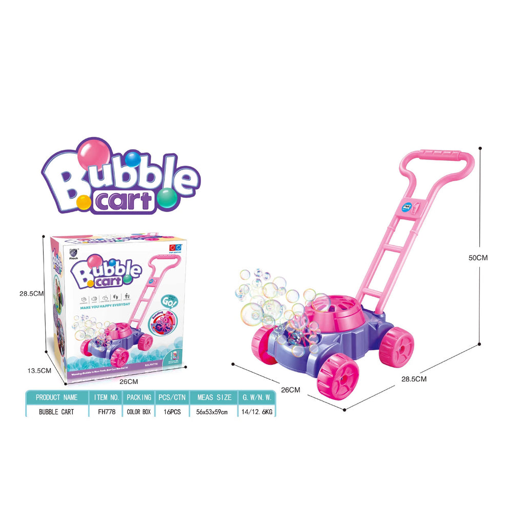 Bubble Lawn Mower – Push & Play Summer Toy for Toddlers | 50%OFF, $50 Savings, Free Shipping - TODAY ONLY!