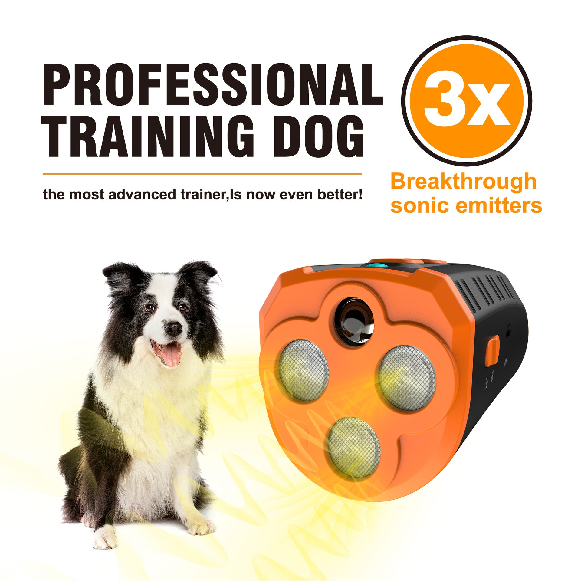 Handheld Ultrasonic Dog Trainer – Safe, Humane Bark Control Anywhere