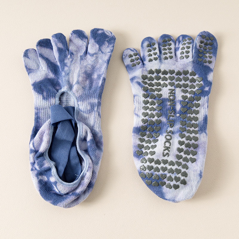 【Tie-Dye Art × Foot Aesthetics】Tie-Dye Five-Toe Yoga Socks | FREE SHIPPING