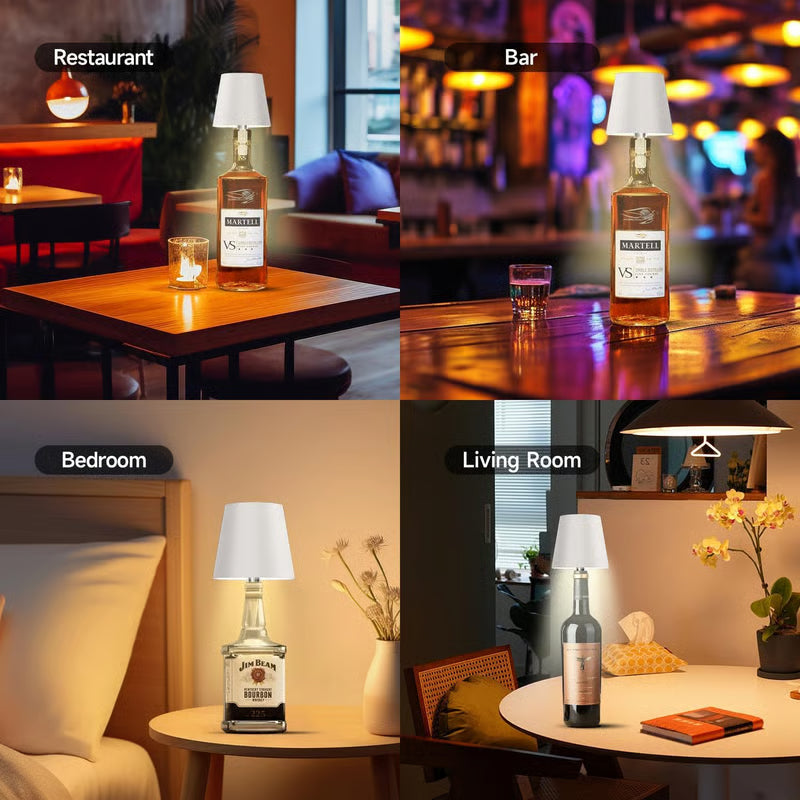 🔥49% OFF🔥 🍷 Wine Bottle Lights – Creative LED Night Lamp for Home & Gifts