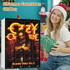 🦇 Ozzy Osbourne Advent Calendar Blind Box - 24 Nights Mini Figure Keychains | 50% OFF, FREE SHIPPING