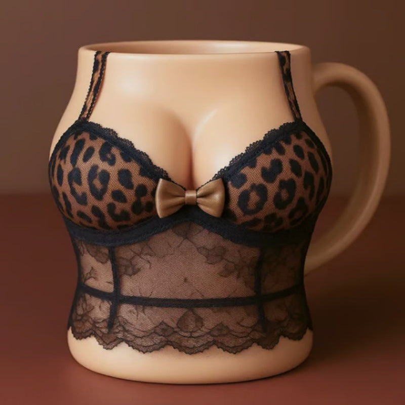 Sip in Style – Sexy Lace Mug Resin Decor ☕💋 | Elegant & Eye-Catching