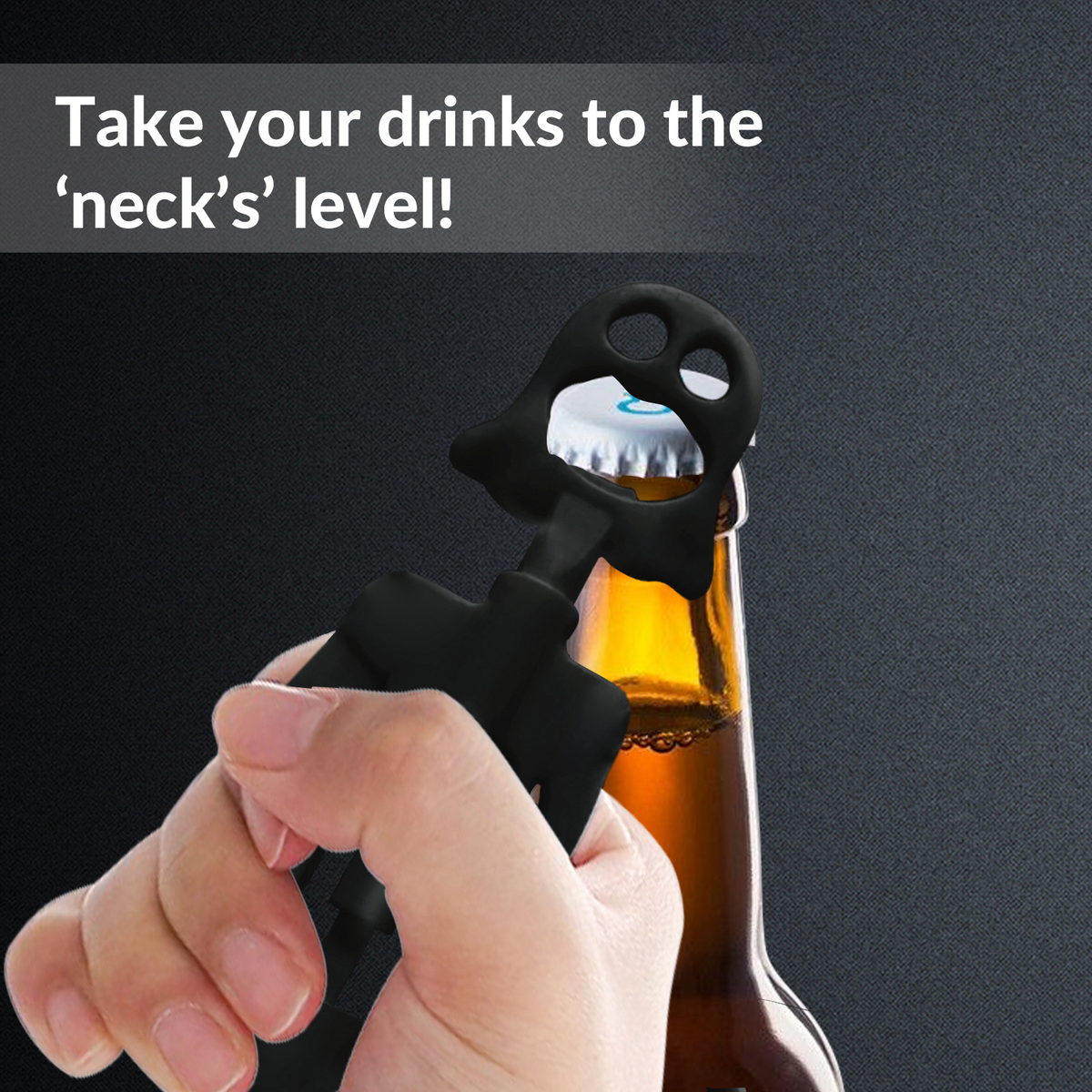 2-in-1 Wine and Beer Bottle Opener, Bat-Shaped Bottle Opener, Creative Bottle Opener | FREE SHIPPING