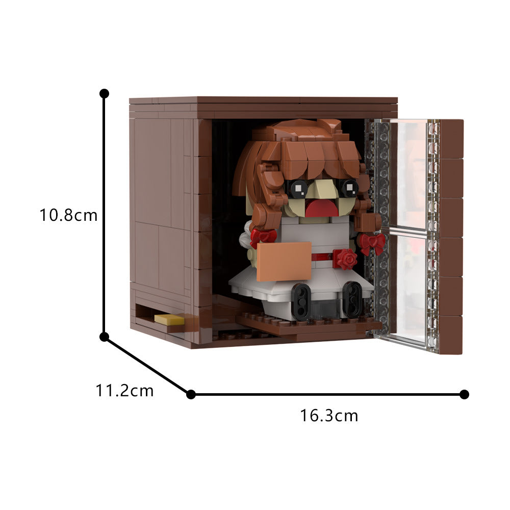 👻 Annabelle Jump-Scare Brick Model Set | 50% OFF, FREE SHIPPING