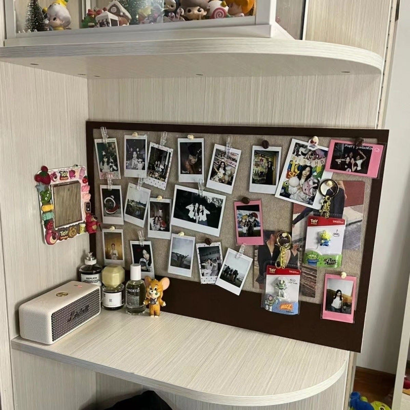 📌 Felt Wall Photo Board – No-Drill Dorm Room Organizer & Decor | FREE SHIPPING