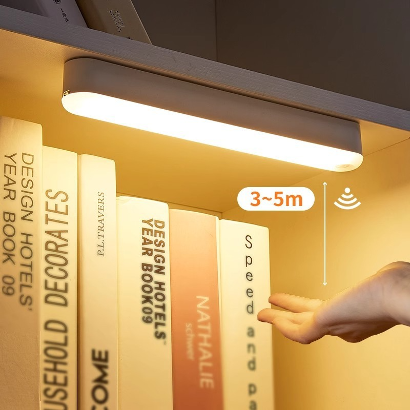 Smart Motion Sensor Night Light – Rechargeable LED Strip for Hallways & Closets