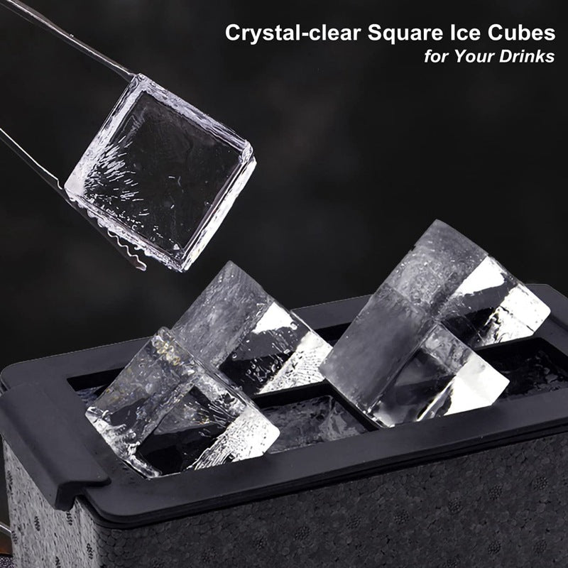 🥃 Premium Silicone 2-Ball Ice Mold – Crystal Clear, No Bubbles | 20%OFF, FREE SHIPPING