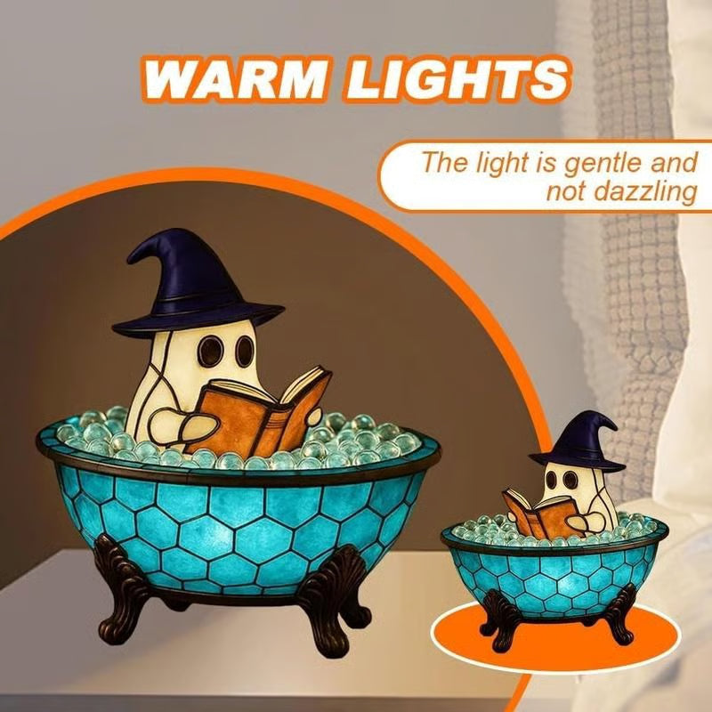 👻 Ghost Bubble Bath Lamp – Spooky Halloween Night Light | 57% OFF, FREE SHIPPING