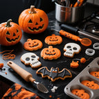 Halloween Cookie Cutters Set (12pcs) – Ghost, Bat, Pumpkin & More Stainless Steel Biscuit Molds for Baking & Party Fun | 50% OFF, FREE SHIPPING