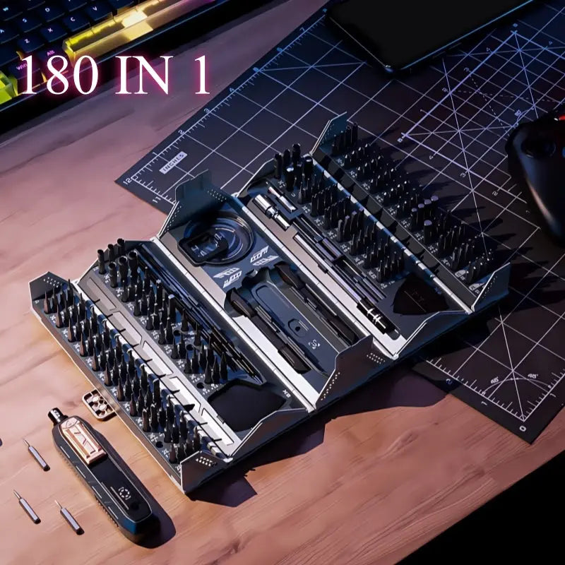 Manually Operated,Multi-Function Screwdriver Tool,180 in 1