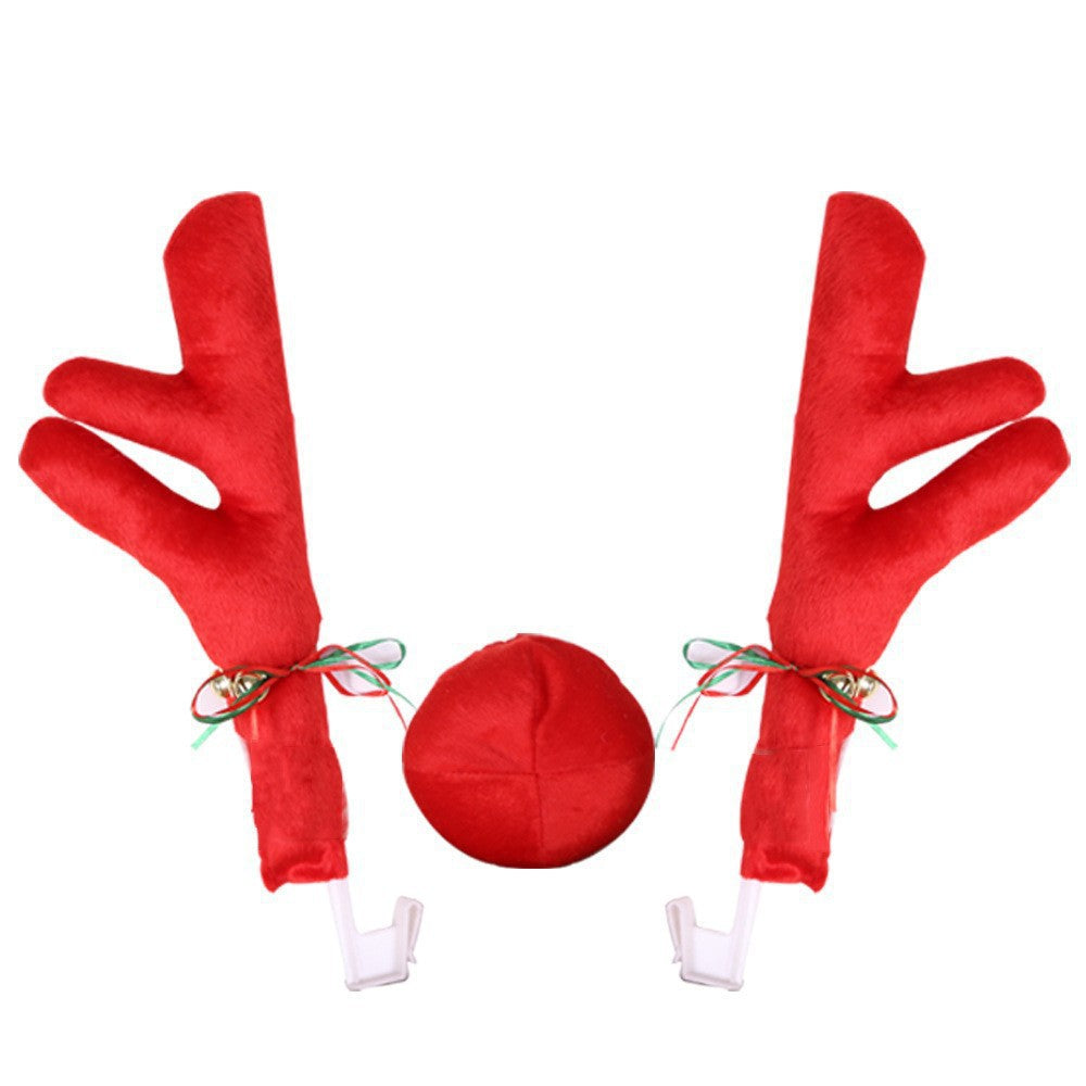 🎄 Upgraded Christmas Car Reindeer Decoration Kit | 50% OFF, FREE SHIPPING