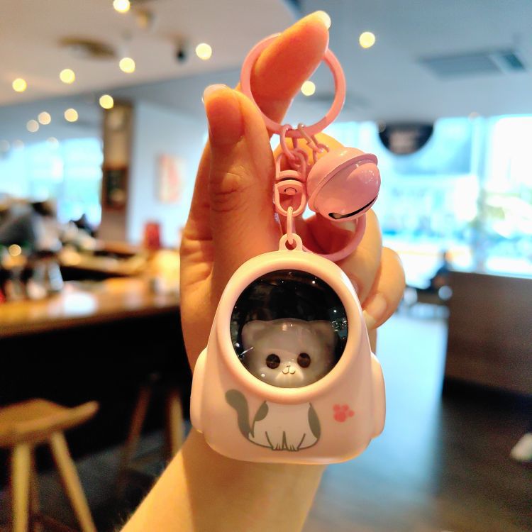 Mini Cat Keychain Flashlight – Cute LED Pocket Torch, Battery Powered & Portable Light for Keys, Bags, Camping & Gifts | 50% OFF, FREE SHIPPING