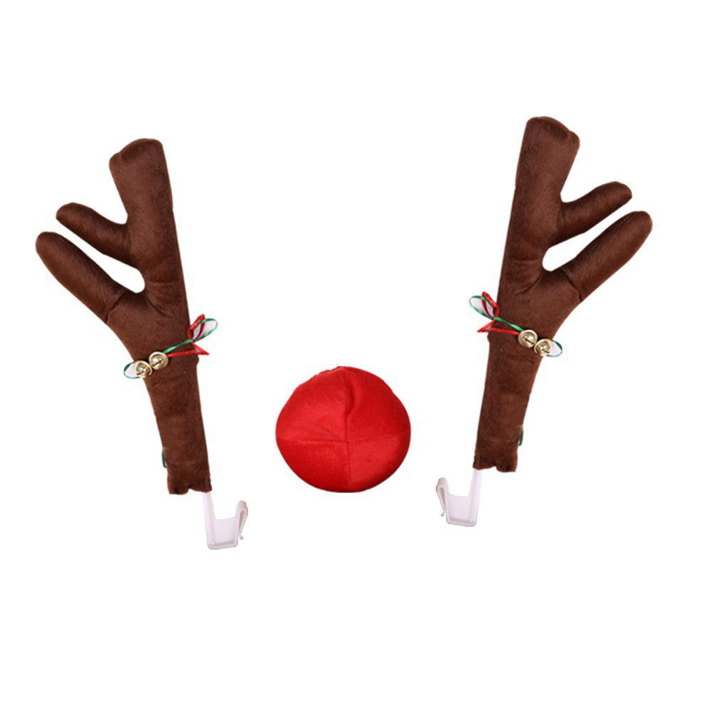 🎄 Upgraded Christmas Car Reindeer Decoration Kit | 50% OFF, FREE SHIPPING
