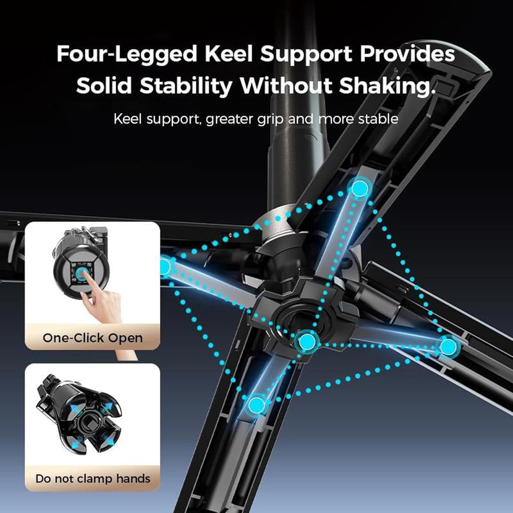 4-in-1 Magnetic Selfie Stick with Tripod, Remote & 360° Rotation | 52% OFF, Free Shipping - TODAY ONLY