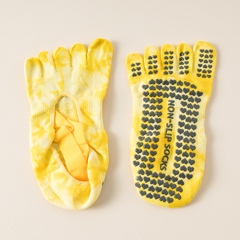 【Tie-Dye Art × Foot Aesthetics】Tie-Dye Five-Toe Yoga Socks | FREE SHIPPING