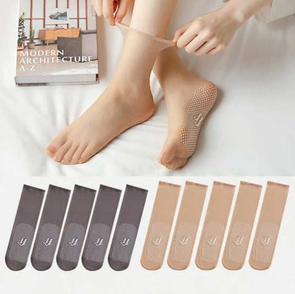 ✨No-Snag Invisible Sheer Socks for Women – Anti-Slip, Ultra-Thin & Transparent✨