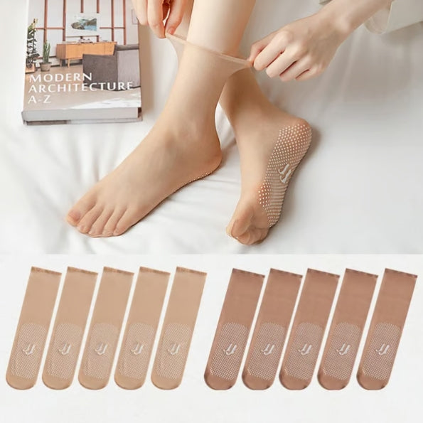 ✨No-Snag Invisible Sheer Socks for Women – Anti-Slip, Ultra-Thin & Transparent✨