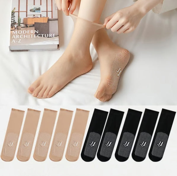 ✨No-Snag Invisible Sheer Socks for Women – Anti-Slip, Ultra-Thin & Transparent✨