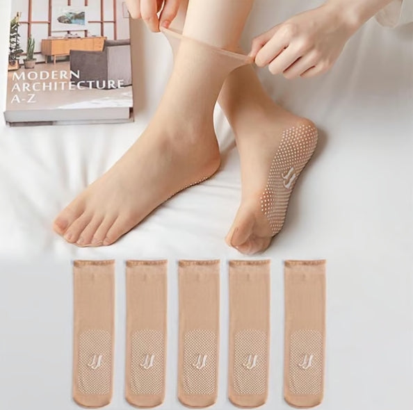 ✨No-Snag Invisible Sheer Socks for Women – Anti-Slip, Ultra-Thin & Transparent✨