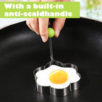 5 Types Of Stainless Steel Cooking Molds | Free Shipping