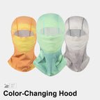 Autumn/Winter Cycling Thermal Face Mask Breathable Color-Changing Hood Ski Fleece-Lined Thickened Windproof Cold-Resistant Thermal Sensitive Face Cover | FREE SHIPPING