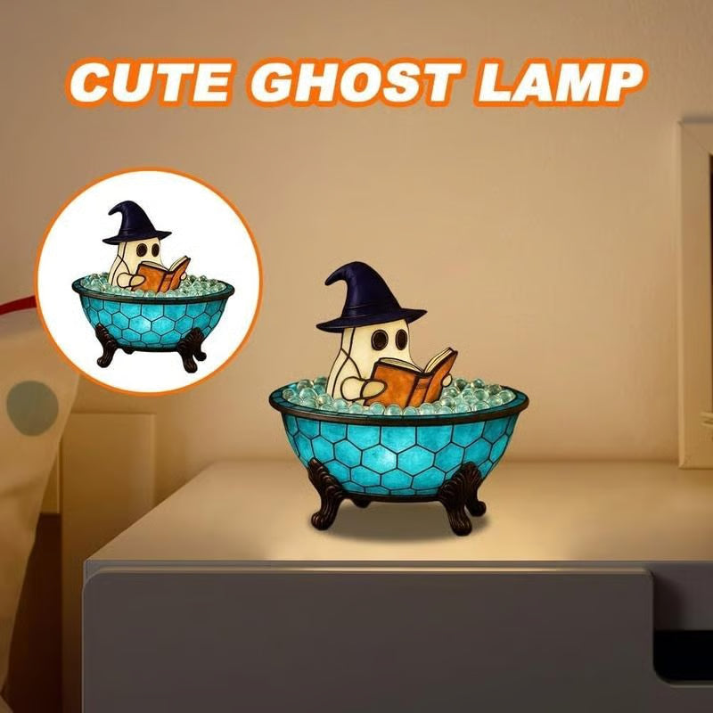 👻 Ghost Bubble Bath Lamp – Spooky Halloween Night Light | 57% OFF, FREE SHIPPING