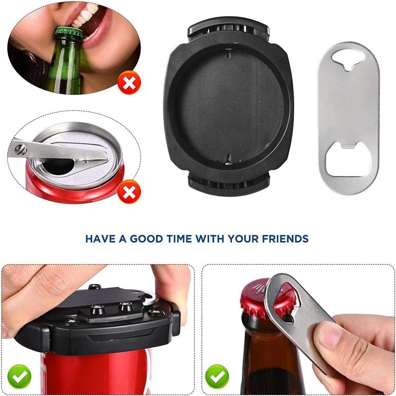2 In 1 Can Opener Tool Smooth Edge