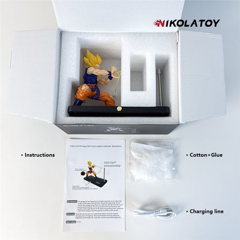 🔥 Goku Kamehameha Floating Lamp – Dragon Ball Collectible Night Light | 33% OFF, FREE SHIPPING