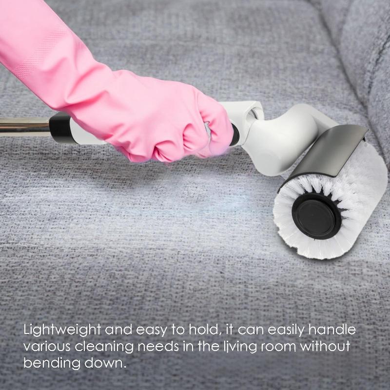 Electric Roller Brush Grill Cleaner with Adjustable Angle for Bathroom, Kitchen, and Floor Cleaning | FREE SHIPPING