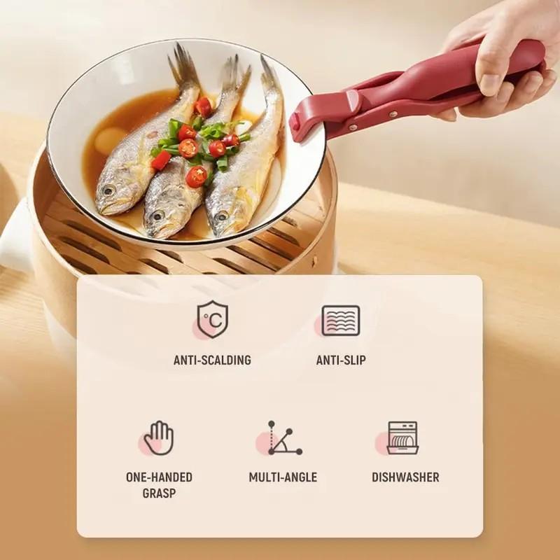 Multi-Function Anti-Scald Bowl Clip,Hot Dish Plate Clips