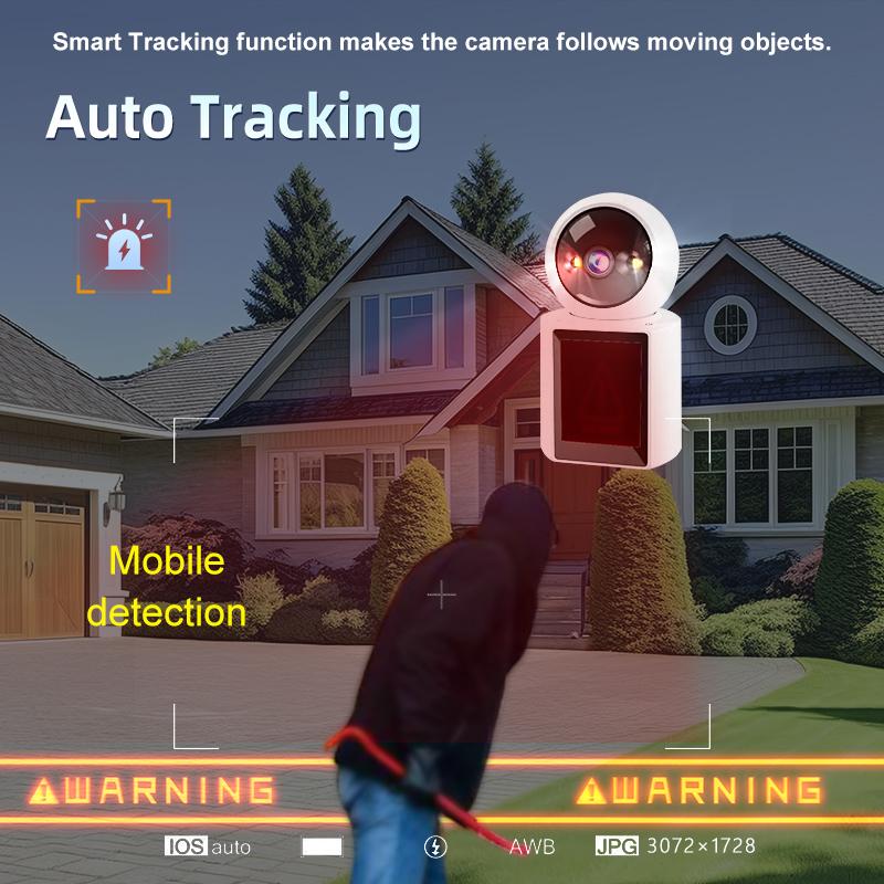 Home video call monitoring camera, two-way video call