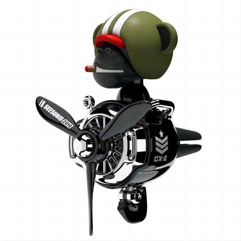 ✈️ Bear Pilot Car Freshener – Cute Teddy Air Vent Clip | 33% OFF, FREE SHIPPING