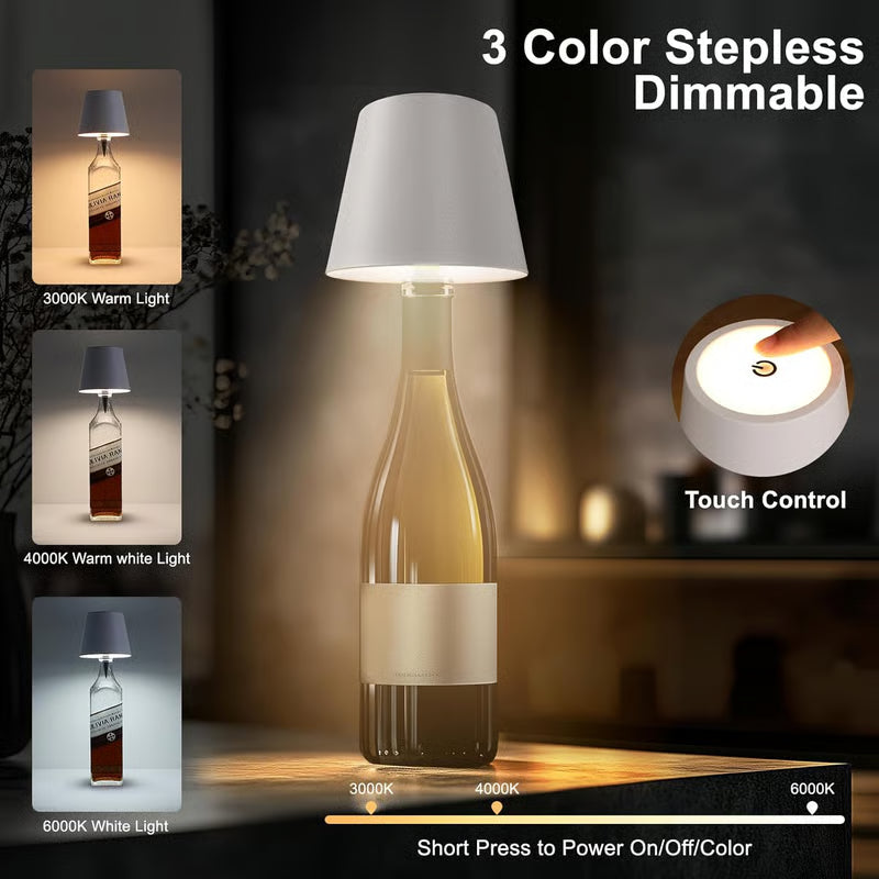🔥49% OFF🔥 🍷 Wine Bottle Lights – Creative LED Night Lamp for Home & Gifts