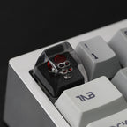 Artisan Skull Resin Keycap – Handmade SA Profile 1U for MX Switch Mechanical Keyboards | 33% OFF, FREE SHIPPING