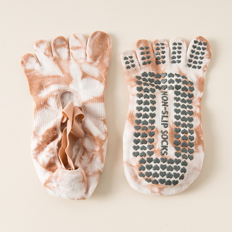 【Tie-Dye Art × Foot Aesthetics】Tie-Dye Five-Toe Yoga Socks | FREE SHIPPING