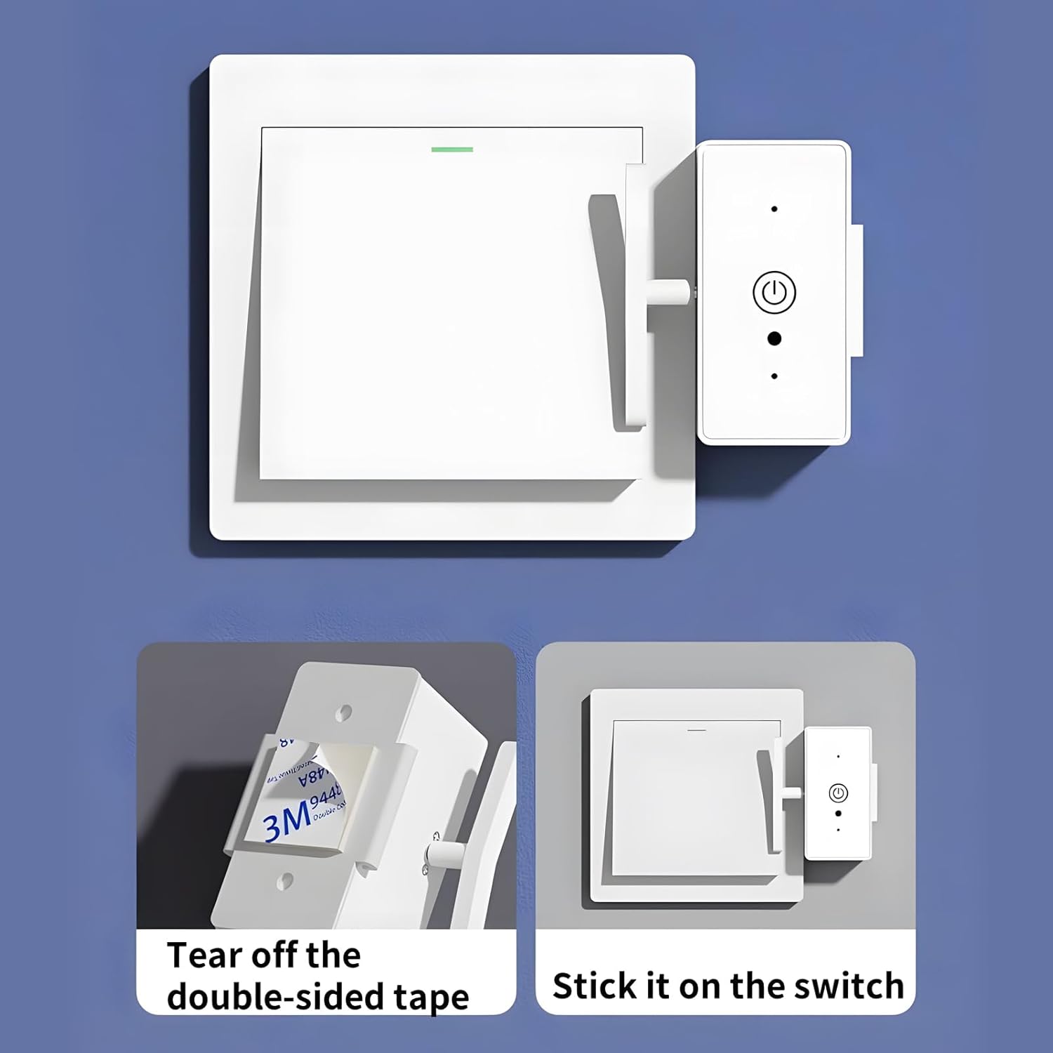 Smart Wireless Light Switch – No Wiring, Just Instant Remote Control