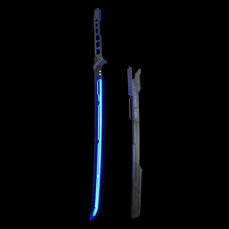 LED Sword Samurai Sword Cyberpunk Sword Katana！！！See the homepage for more details on this exciting event ！！！