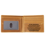 🎄 Genuine Leather Bifold Wallet – The Perfect Christmas Gift