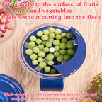 Electric Grape Peeling Machine, Automatic Small Fruit Garlic Peeler Machine Cherry Tomato Garlics Peeler Skin Remover Tool | FREE SHIPPING